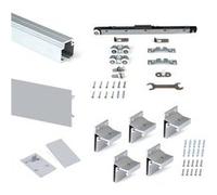 Emuca - Kit porte coulissante suspendue en bois avec fermeture amortie Railway G