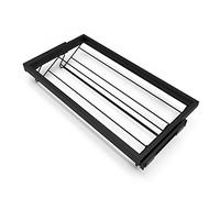 Emuca Kit de rangement de chaussures en métal avec cadre avec coulisses à fermeture souple pour armoire, réglable, module