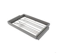 Emuca Kit tiroir à chaussures et rack ajustable Quartz pour armoires glissières extension totale et à fermeture douce Module