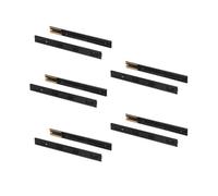 Emuca Lot de 5 jeux de Coulisses pour tiroirs, roulement à billes, hauteur 45mm, profondeur 450mm, sortie totale, fermeture