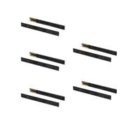 Emuca Lot de 5 jeux de Coulisses pour tiroirs, roulement à billes, hauteur 45mm, profondeur 550mm, sortie totale, fermeture