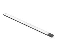 Emuca - Spot LED encastrable Kaus Black USB rechargeable avec capteur tactile, 600 mm, noir, plastique et aluminium