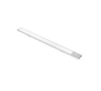 Emuca - Luminaire LED Kaus rechargeable par usb avec détecteur de mouvement, L 400 mm, Anodisé mat, Plastique et Aluminium, 1 u