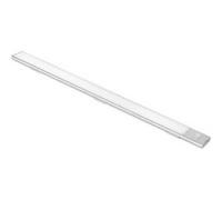 Emuca Luminaire LED Kaus L 600 mm – rechargeable USB, détecteur de mouvement, anodisé mat