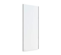 Miroir extractible - EMUCA - Aluminium peint - Installation facile - Dimensions 1000x340mm - Gris métallisé