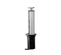 Emuca Multiconnecteur élevable Vertikal C, EU, Peint en aluminium, Plastique et Aluminium, 1 ut.