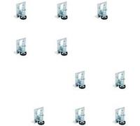 Vérin M10 à réglage intérieur pour meuble - Lot de 10 kits EMUCA