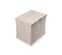 Emuca - Panier pour armoires et dressings Quartz, 418x320x400mm, Acier et Tissu, Titane