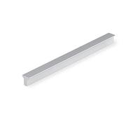 Lot de 25 poignées Dublin EMUCA en aluminium finition anodisé mat avec entraxe 160 mm - 9165962 Anodisé mat