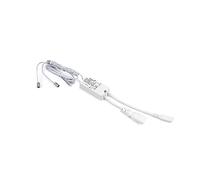 Emuca - Point door DOUBLE (proximité) 240V AC, 100-240V AC 50-60Hz, Peint en aluminium, Plastique