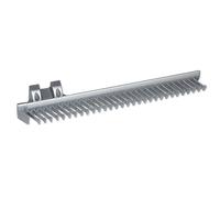 Emuca - Porte-Cravates latéral extractible pour Armoire, Aluminium et Plastique, Anodisé Mat