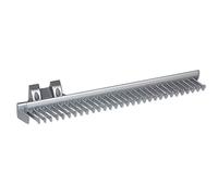 Emuca - Porte-cravates latéral extractible pour armoire, aluminium/plastique, anodisé mat