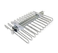 Emuca – Porte-pantalons extractible coulissant pour armoire 11 pantalons acier chromé 7086411