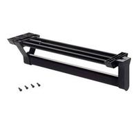 Emuca - Porte-vêtements noir extractible pour armoire Peint en noir G