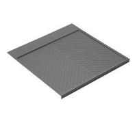 Emuca Protecteur de fond pour module de cuisine Tapis M60 568×580 mm 16 mm Plastique Gris antracite
