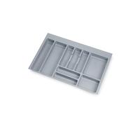 Range-couverts - recoupable - plastique gris - 736x482 mm EMUCA