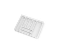 Emuca Range-couvert Optima Vertex/Concept 500mm (Panneau 16mm) 600 Plastique blanc Plastique.
