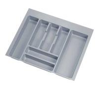 Range-couverts - recoupable - plastique gris - 536x482 mm EMUCA