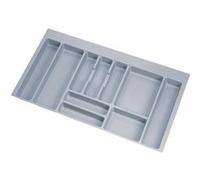 Range-couverts - recoupable - plastique gris - 836x482 mm EMUCA
