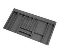 Emuca - Range-couverts universel anthracite Optima Gris anthracite G