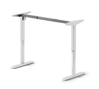 Emuca Table motorisée réglable en hauteur, Blanc