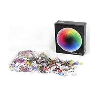 EMUKOEP 1000 Pièces Puzzle Mille Couleurs Dégradées, Forme Ronde Réduisant la Pression, Puzzle pour Adultes, Cadeau éducatif, Décoration Murale de la Maison