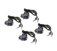 EMUKOEP 4 unités auxiliaires de 63 125 interrupteurs de circuit d'installation latéral droit bloc auxiliaire CA 230 V