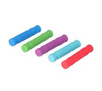 EMUKOEP 5pcs Baby Bite Ring Silicone Secure Soft Grip Force Training Training Crayder Tahn
