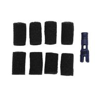 EMUKOEP 8 Pièces de Remplacement pour Nettoyeur de Piscine, Tuyau de Balayage, épurateur de Queue adapté pour 380 360 280 180 3900 avec éponges Internes pour Un Entretien Facile e