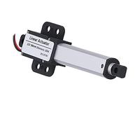 EMUKOEP Actionneur Linéaire Servo de Tension de Mouvement Pouce 50Mm 12V DC Interrupteur de Fin de Course Interne à Faible Bruit Mini Moteur D'actionneur Linéaire électrique pour L'industrie (Course