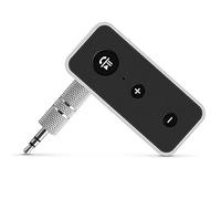 EMUKOEP Adaptateur de Musique Stéréo Récepteur sans Fil Bluetooth 5.0 EDR, Appel Mains Libres, Batterie Longue Durée, pour Système Audio de Voiture