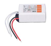EMUKOEP Alimentation LED 12 V, 1,5 A, Pilote LED 12 V, 18 W, Transformateur DC avec Protection Contre Les Surintensités et Les Courts-Circuits pour Ampoules à Bande