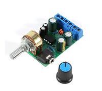 EMUKOEP Amplificateur CC 1,8-12 V TDA2822M 2 canaux stéréo 3,5 mm AUX AUDIO CARTE MODURE