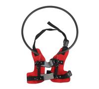 EMUKOEP Anneau Anti-Collision pour Chien Aveugle, Protections de Pare-Chocs Réglables pour Un Comportement Confortable et Sûr, pour Chiens Aveugles, Bande D'aluminium Légère + SBR + éponge (S)