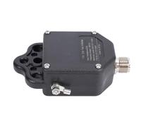 EMUKOEP Antenne Alimentée en extrémité HF 100W, Radio à Ondes Courtes Balun 1:64 1-30MHz pour FT8 SSB FM CW AM FSK, avec 4 Jeux de 20m et 8 Jeux de Fils de 40.4m