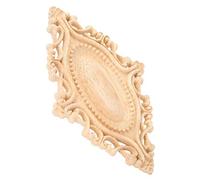EMUKOEP Applique de Sculpture sur Bois Non Peinte, Facile à Peindre, Décor de Meubles pour un Espace personnalisé Unique
