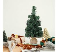 EMUKOEP Arbre de Noël Miniature 30 Cm au Design unique. | Apparence réaliste, plastique durable, placement polyvalent, décor léger