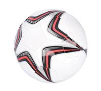 EMUKOEP Ballon de Football Antidéflagrant de Taille 5, Ballon de Football Cousu à la Machine Haute Performance pour Système Régulier de 11 Personnes PU + Mousse à Grains de Carbone + Doublure en