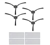 EMUKOEP Barredora Game de Rechange, Grattoir de Filtre à Brosse Latérale, Pièces Sous Vide pour M210 M210S M213 M210B M213S K2 K3 K4 K4