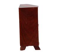 EMUKOEP Bibliothèque Miniature pour Maison de Poupée, Ornement à L'échelle 1:12, Armoire à Livres Décorative pour Maisons de Poupée, Idéale pour Créer des Intérieurs Réalistes, pour