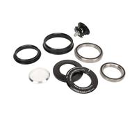 EMUKOEP Bicycle Front Fork Fork, Alliage D'aluminium, Double Roulement, Espaceurs de Taux D'imposition du Vélo de Montagne pour Les Cadres de Tube de Contrôle Conique de 44 à 56 Mm