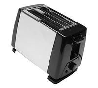 EMUKOEP Black 2 Slice Extra Wide Slot Toaster Full Automatic Machine Multifonctionnelle Machine de Petit-déjeuner EU Connecteur 220V