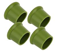 EMUKOEP Bouchon de Bouteille de Vin en Silicone Couleur Bonbon, 20 Pièces, Couvercle Lavable au Lave-vaisselle pour les Amateurs de Vin, pour Fête (Verte)