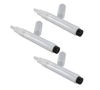 EMUKOEP Bouteille de Distribution de Sérum de Conception sous Vide de Bouteille de Pompe Cosmétique Rechargeable Portative Légère 3 Pièces pour Une Utilisation en Extérieur