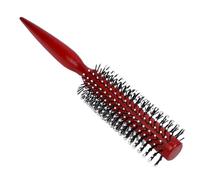 EMUKOEP Brosse à Cheveux Ronde, Durable, Réduit les Frisottis, pour Salon, Usage Domestique, Rouleau de Friser en Bois (Moyen)