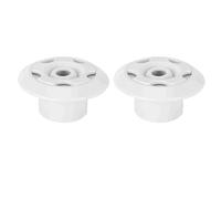 EMUKOEP Buse de Jet de Piscine 2 Pièces, Buse de Sortie d'eau Réglable Rotative à 360 Degrés de 2 Pouces avec Panneau Amovible pour Un Nettoyage Facile, pour Spa, Piscine,