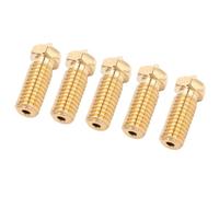 EMUKOEP Buse en laiton de 0,4 mm pour machine de tournage fin CNC conçue pour buse hotend d'imprimante 3D, QiDi Tech X Plus 3, X Maximum 3, X Smart 3, Q1 Pro