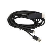 EMUKOEP Câble Convertisseur D'interface Multimédia USB C vers HD Cordon Vidéo HD 4K pour Téléphones/tablettes Appel Vidéo/Streaming pour S20/S10/S9/S8 pour Une Utilisation à la Maison/au Bureau Noir