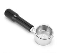 EMUKOEP Café sans Fond Portafilter Contexte de Filtre en Acier Inoxydable Panier de Remplacement Outil de Remplacement des Accessoires (51 mm / 2,0 pouces)