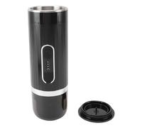 EMUKOEP Cafetière électrique 3 en 1 à Charge Rapide, Cafetière Portable étanche pour Voiture Voyage Camping Noir pour les Amateurs et les Passionnés de café